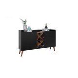 Buffet Aparador para Sala Cinamomo/Preto